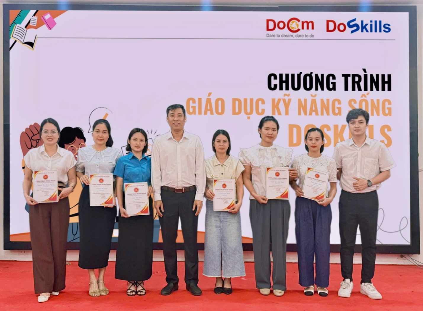 Chương trình tập huấn giáo viên kỹ năng sống DoSkills tại Sơn La